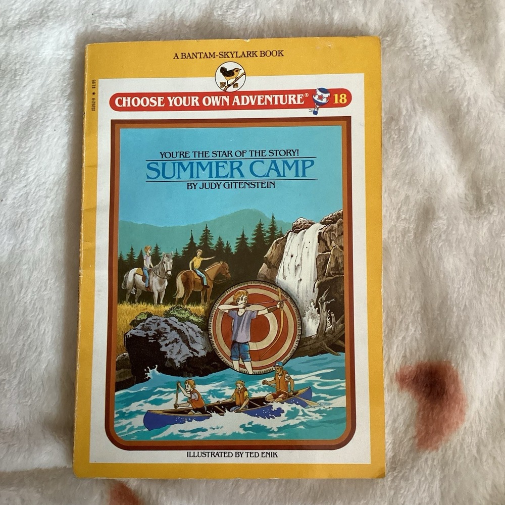 1984 SUMMER CAMP Choose Your Own Adventure Vintage Paperback
